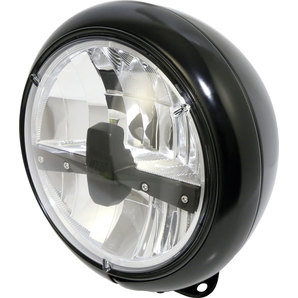 Highsider LED-Scheinwerfer HD-Style- schwarz- 7 Zoll unter 