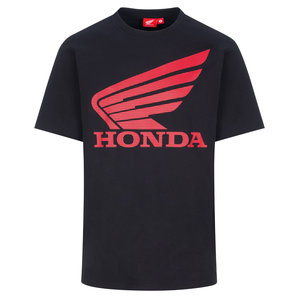 Honda T-Shirt Wing Schwarz HRC unter 