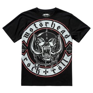 Motörhead Brandit Rock n Röll T-Shirt Schwarz