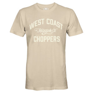 WCC Motorcycle Co- T-Shirt Beige